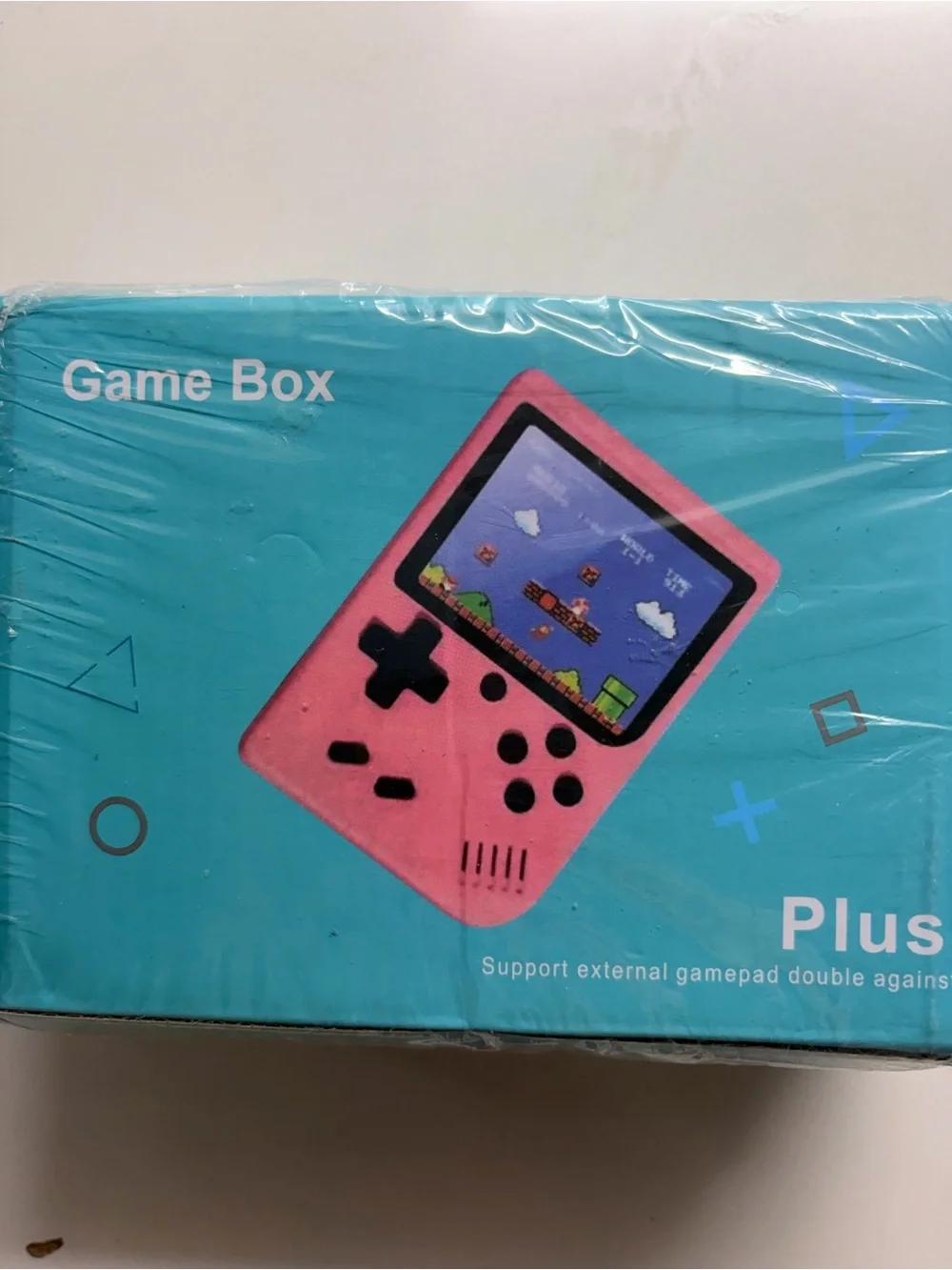 Retro Handheld Game Console - Pink